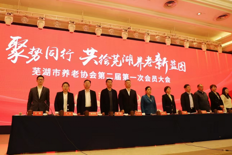  耿学梅会长出席芜湖市养老协会二届一次会员大会